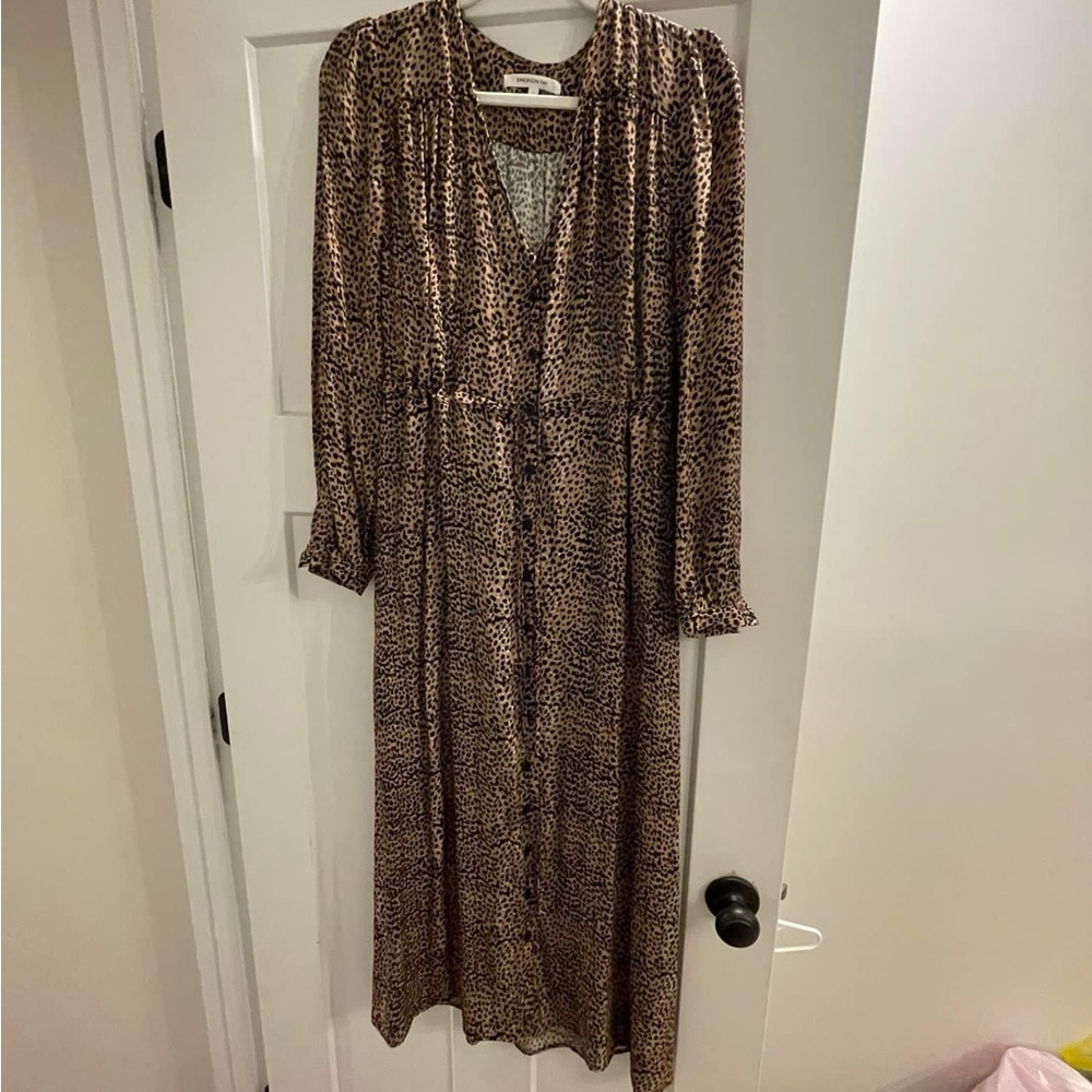 Emerson Fry May dress - little cheetah silk size S.
